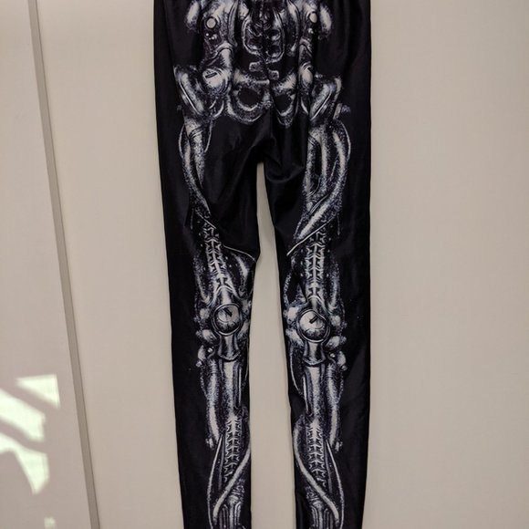 Cyborg Skeleton Leggings - Picture 2 of 3